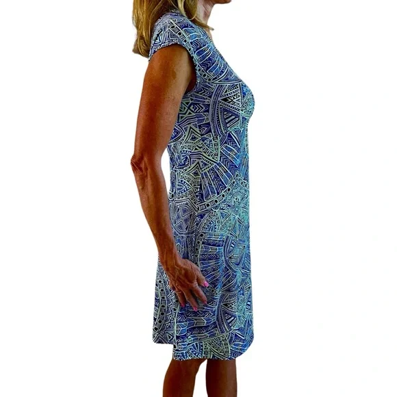 Title nine V-neck dress in size small. - Picture 3 of 7